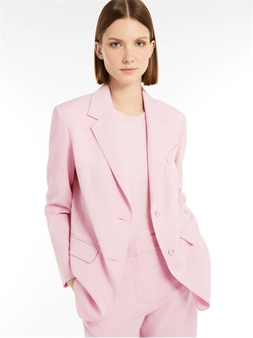 blazer monopetto in tela di mista lana WEEK END Max Mara | MATERIA2515041091600004